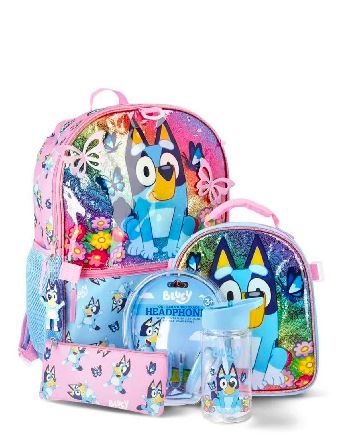 Set Mochila 6 pzas. Bluey