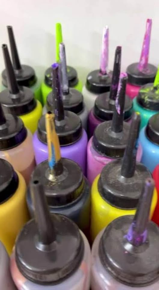 Paquete de 6 aplicadores de pintura 240ml.