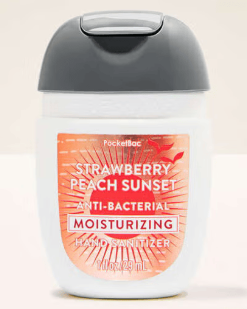 Antibacterial Sanitizante HIDRATANTE STRAWBERRY PEACH SUNSET